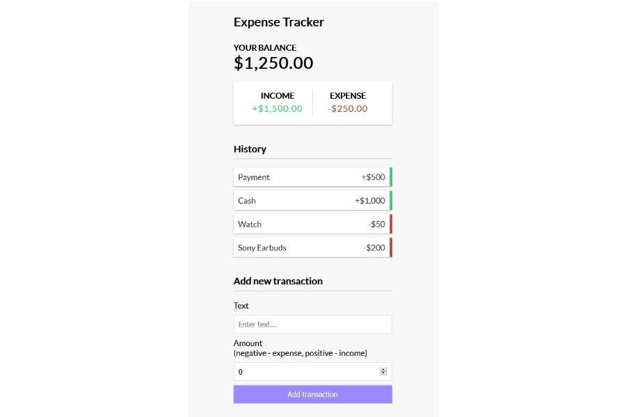 Expense Tracker